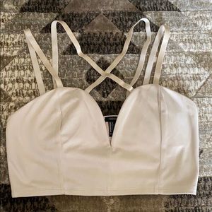 Forever 21 Suede Top